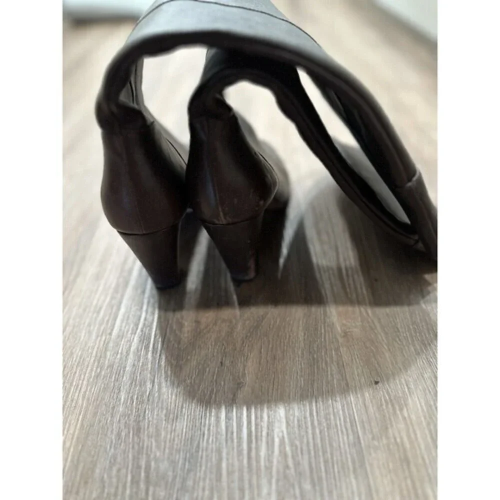 Kate Spade Shoes Womens Leather Size 9.5 M Brown Knee High Heeled‎ Boots